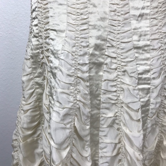 Tracy Reese New York Silk Blend Full Skirt Sk69 - Picture 8 of 8